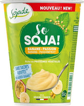 Producto de soja Plátano - Maracuyá BIO 400 g - SOJADE